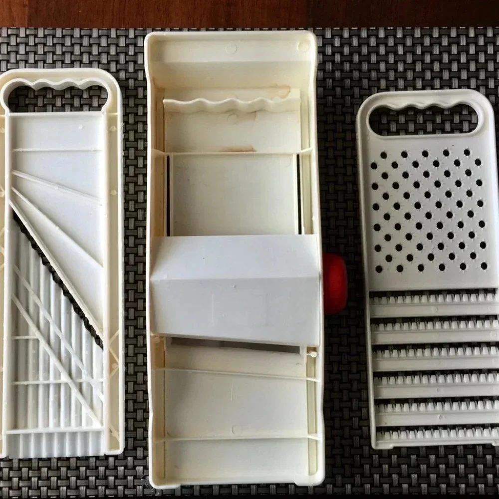 Multifunction White Plastic Kitchen Slicer
